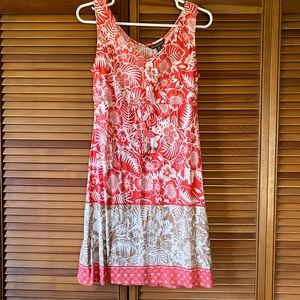 Tommy Bahama sundress. Tropical floral pattern. Size S